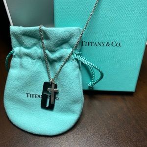 Tiffany & Co. cross necklace